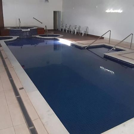 Flat No Apart-Hotel Cavalinho Branco Com Piscina Aquecida 1D8 Aguas de Lindoia Ngoại thất bức ảnh